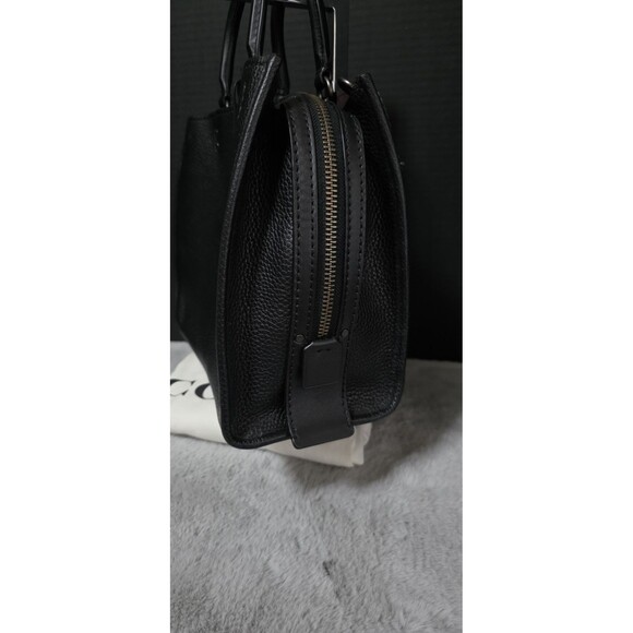 Coach 1941 Rogue Sequins 35613 Black / Multi Leather Handbag  NWT - Picture 4 of 11